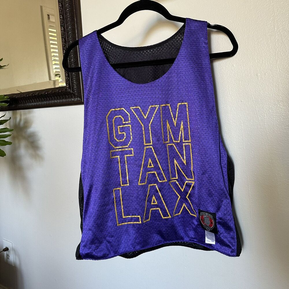 LAX Los Angeles Basketball Jersey Tribe Head - Made In The USA Womens Streetwear
